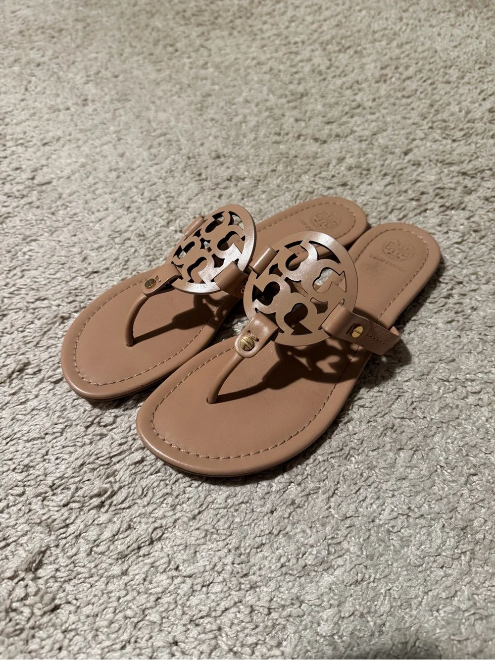 Tory Burch Miller Sandal Light Sand